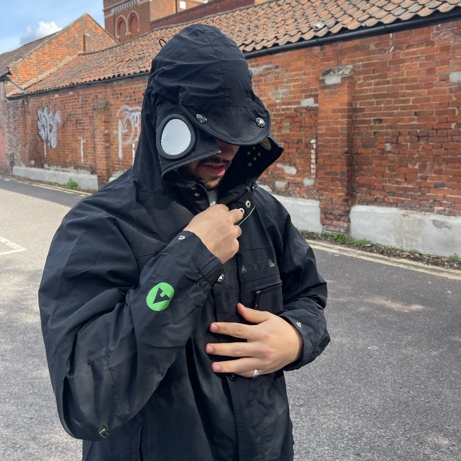 vintage airwalk goggle jacket Airwalk Goggle Jacket (L) – Slipstreamvtg