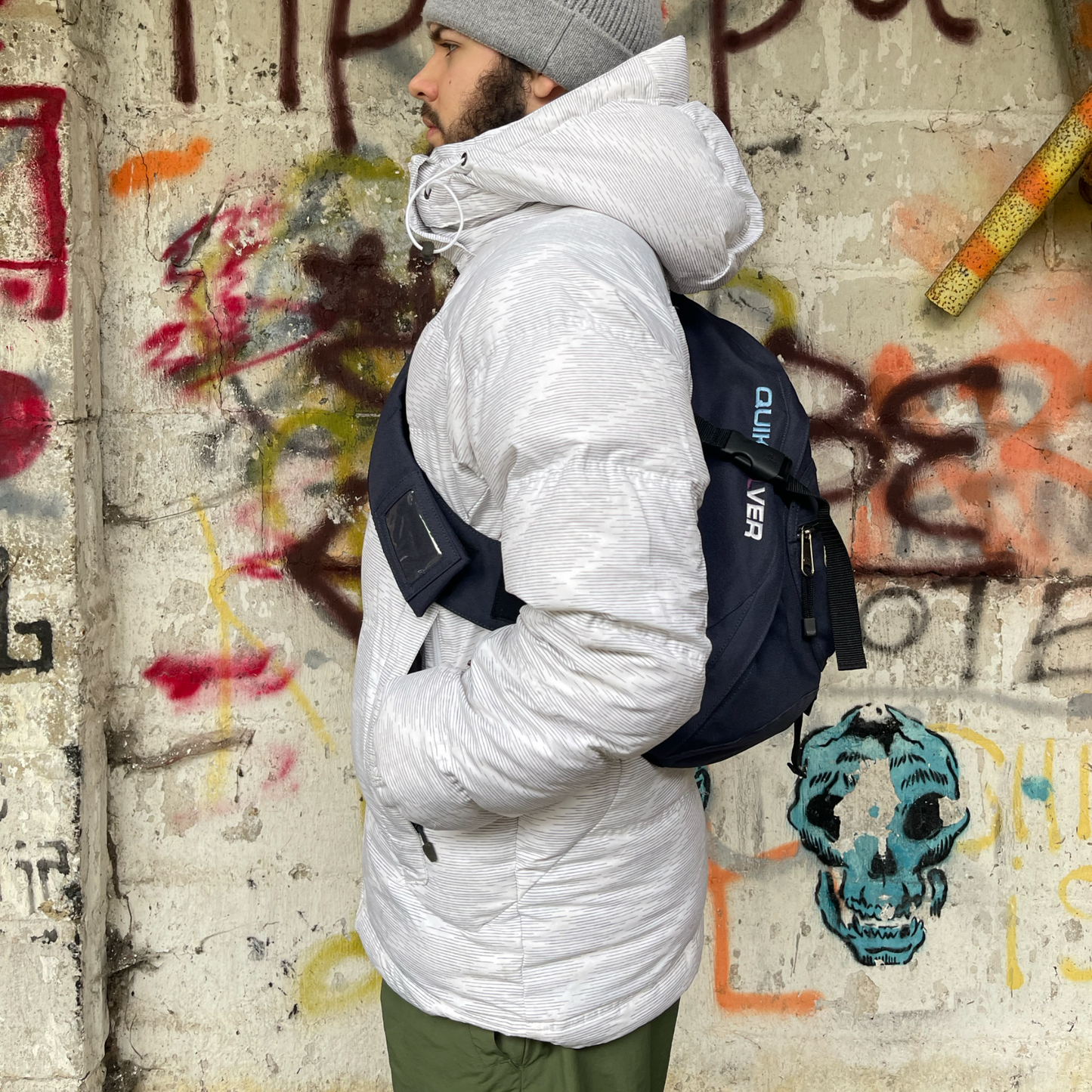 Nike ACG White 650 Down Puffer Jacket (L)